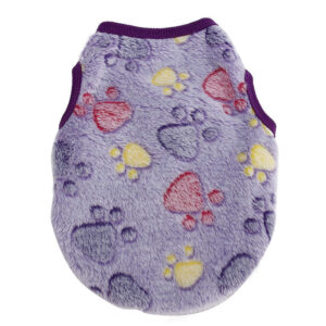 Purple Paw Fleece