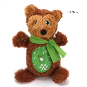 Plush Bear Christmas Toy