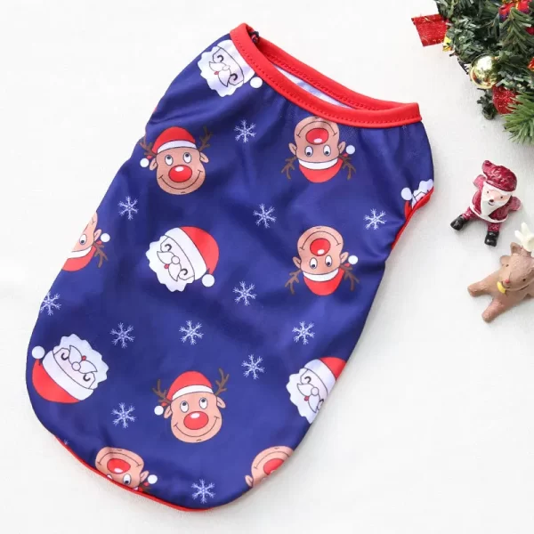 Blue Santa T-Shirt