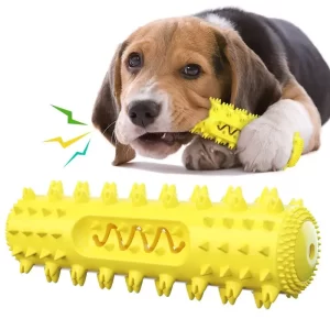 Molar Dog Chew Toy- Yellow