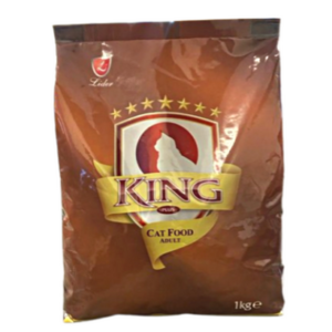KING PLUS ADULT CAT FOOD LAMB & RICE (1KG)