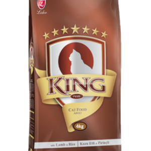 KING PLUS ADULT CAT FOOD LAMB & RICE (4KG)