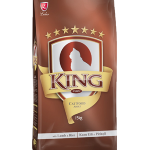 KING PLUS ADULT CAT FOOD LAMB & RICE (15kg)