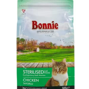 BONNIE STERILISED CHICKEN FOOD – CHICKEN 0.5KG