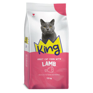 KING PLUS ADULT CAT FOOD LAMB & RICE (15kg)