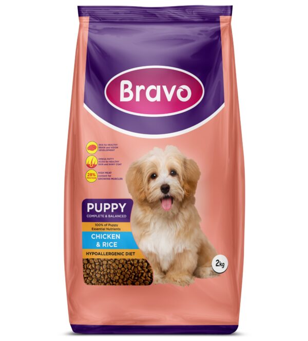 BRAVO PUPPY FOOD (2KG)