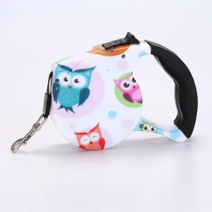 Owl Retractable Leash- 5M