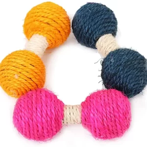 Sisal Dumbbell Cat Toy