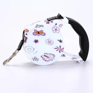 Butterfly Retractable Leash- 5M