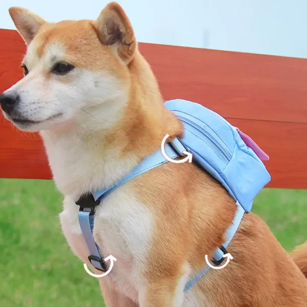 Harness Backpack - Blue - Image 4