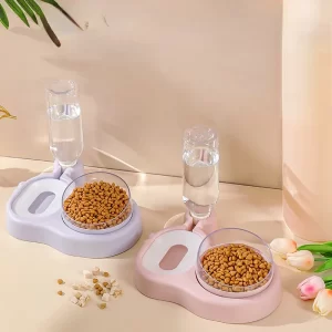 2-in-1 Feeder Bowl Set