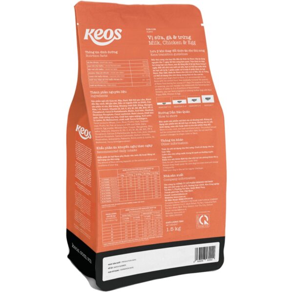 KEOS PUPPY FOOD MILK,CHICKEN & EGG - Image 2