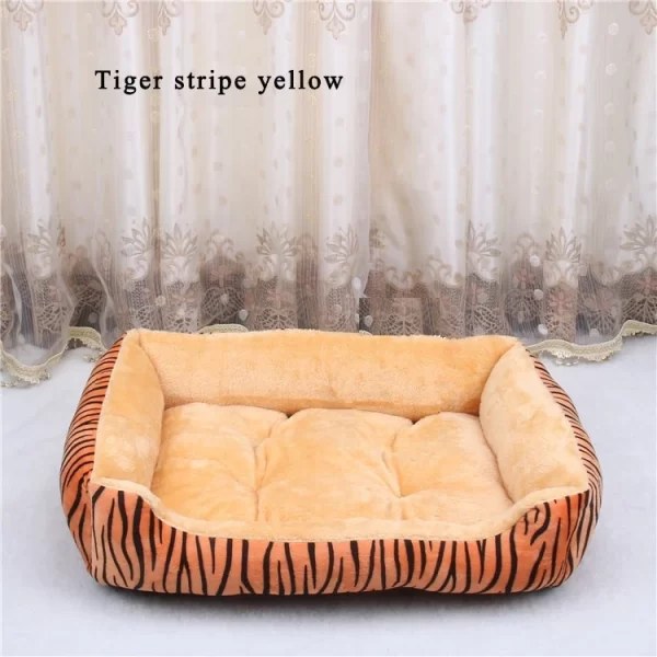 Tiger Stripe Pet Bed