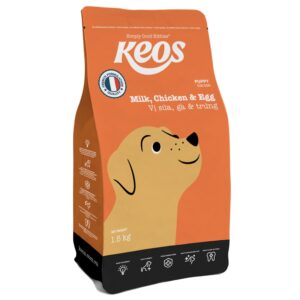 KEOS PUPPY FOOD MILK,CHICKEN & EGG
