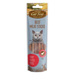 CAT FEST BEEF MEAT STICKS - 45G