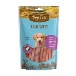 DOG FEST LAMB SLICES - 90G