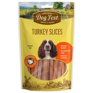 DOG FEST TURKEY SLICES - 90G