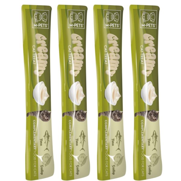 M-PETS Creamy Cat Treats – Tuna & Scallop - Image 2