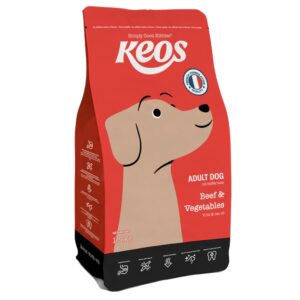 Keos Adult Dog Food – Beef and Vegetables