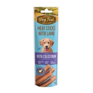DOG FEST LAMB MEAT STICKS WITH COLOSTRUM – PUPPY TREATS