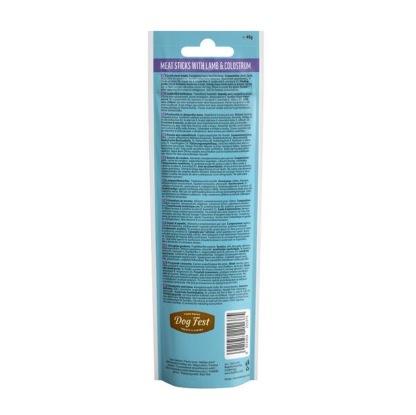 DOG FEST LAMB MEAT STICKS WITH COLOSTRUM – PUPPY TREATS - Image 2