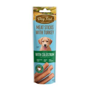 TURKEY MEAT STICKS WITH COLOSTRUM – PUPPY TREATS