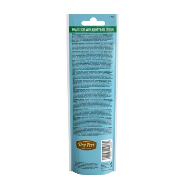 TURKEY MEAT STICKS WITH COLOSTRUM – PUPPY TREATS - Image 2