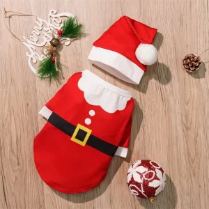 Christmas Fleece with Hat