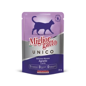 MIGLIOR CAT UNICO POUCH – LAMB 85GR