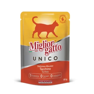 MIGLIOR CAT UNICO POUCH – TURKEY 85GR