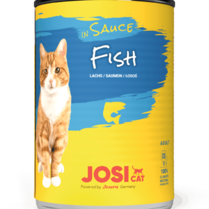 JosiCat Canned Wet Food - Fish in sauce (415g)