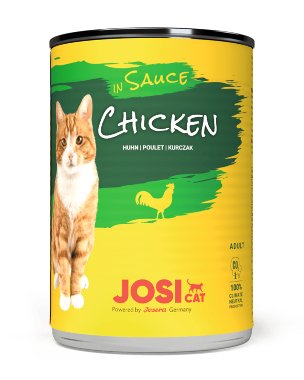 JosiCat Canned Wet Food - Chicken in sauce (415g)