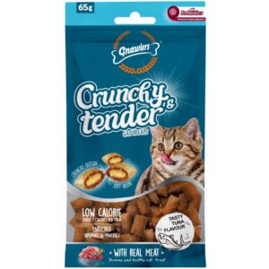 Crunchy & Tender Cat Treats – Tuna Flavour (65g)