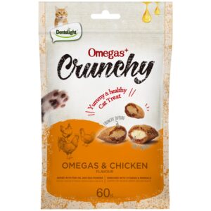 Omegas+ Crunchy, Omegas & Chicken Flavour (60g)