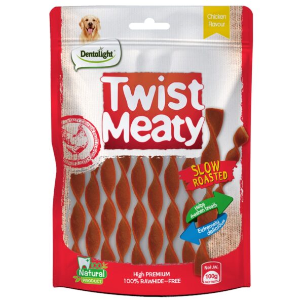 Chicken Flavour Twist Meaty – 12.5cm (100g)