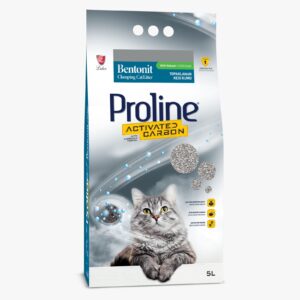 Proline Bentonite Clumping Activated Carbon Cat Litter -5L