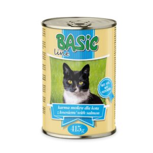 Basic Line Canned Wet Cat Food – Fish (415g)