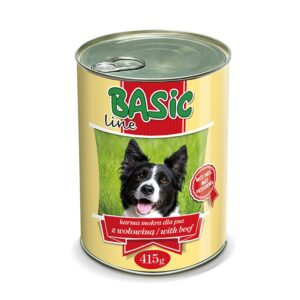 Basic Line Canned Wet Dog Food – Beef (415g)