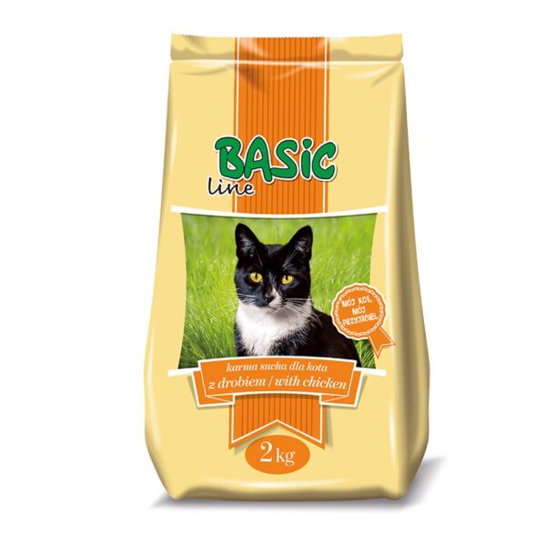 Basic Line Dry Cat Food – Chicken (2Kg)