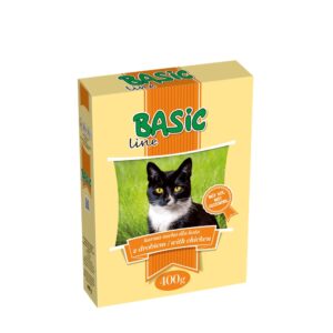 Basic Line Dry Cat Food – Chicken (400g)