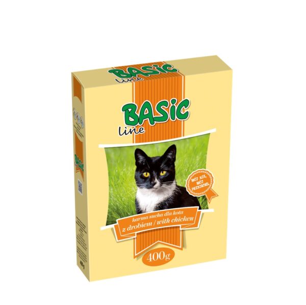 Basic Line Dry Cat Food – Chicken (400g)