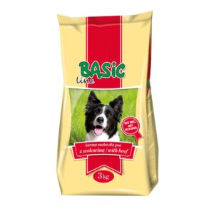 Basic Line Dry Dog Food – Beef (3Kg)
