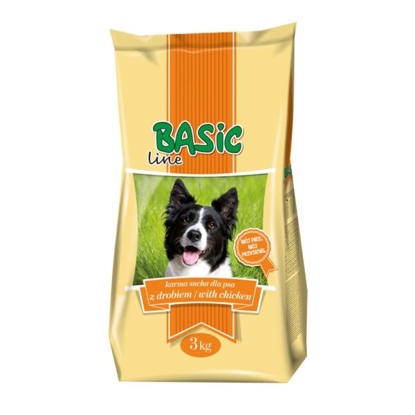 Basic Line Dry Dog Food – Chicken (3Kg)