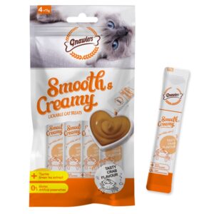 Smooth & Creamy Cat Treats, Crab – 4pcsx15g (60g)