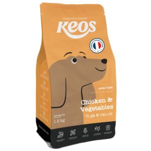 Keos Adult Dog Food – Chicken and Vegetables