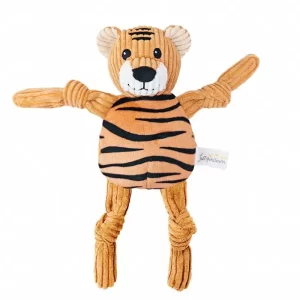 Plush Tiger Squeaky Toy