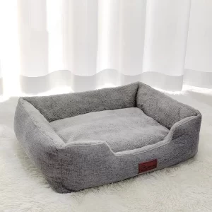 Cozy Plush Bed-Grey