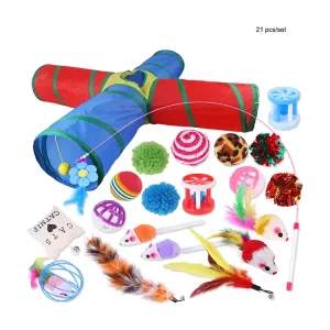 21-piece Cat Toy Set