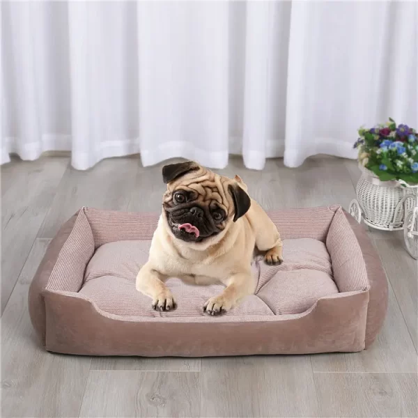 Orthopaedic Pet Bed Brown - 90cm - Image 2