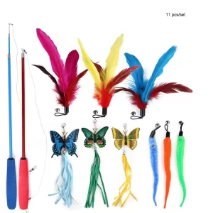 11-piece Cat Toy Set